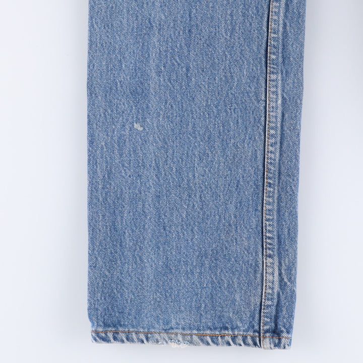 90'S Levi's 501-0115 Straight Denim Pants, Made in USA, Men's, W30, Vintage cotton blue type Vintage Second Hand