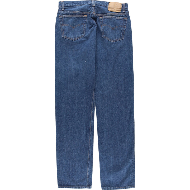 90'S Levi's 501-0115 Straight Denim Pants Made in USA Men's W33 Vintage cotton blue type Vintage Second Hand