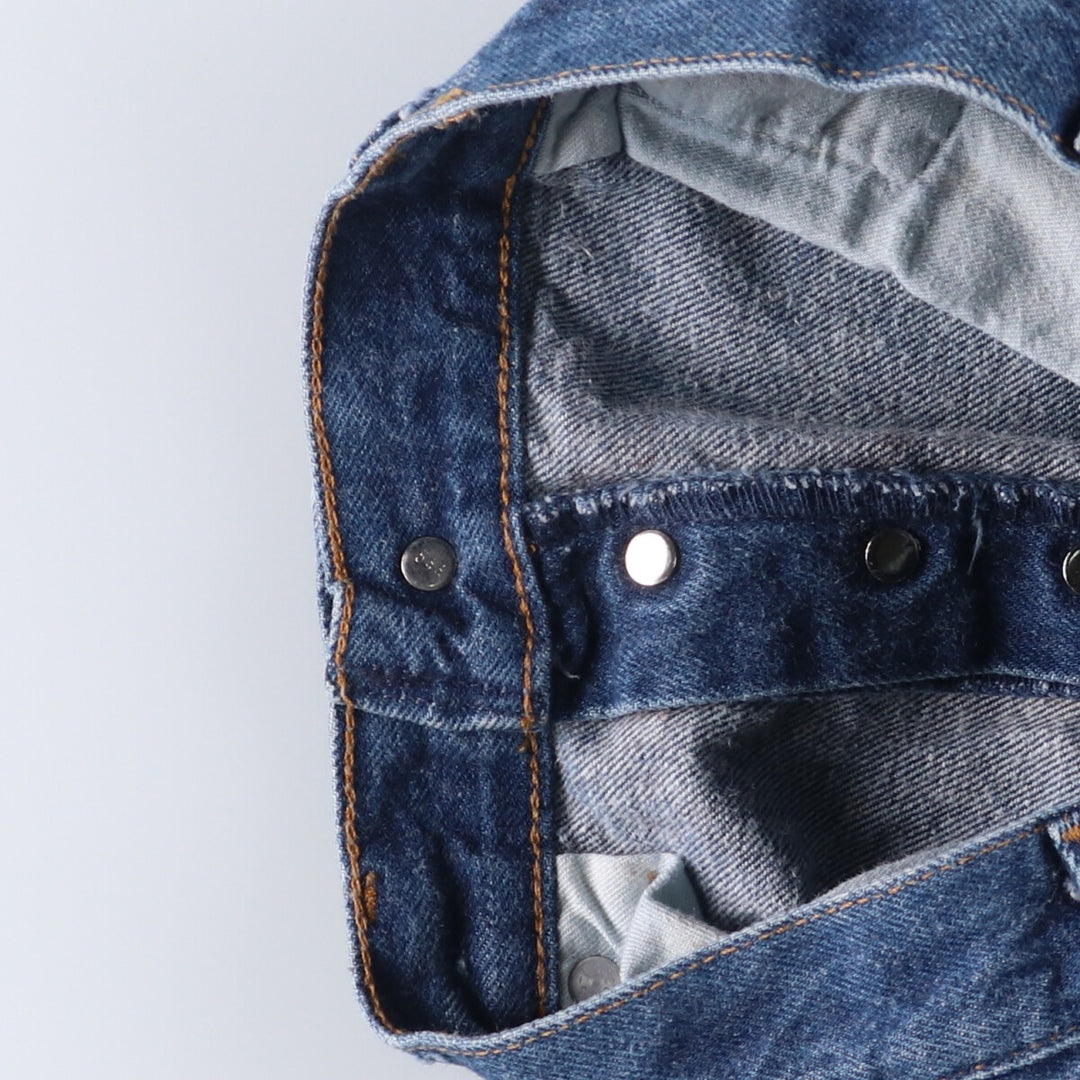 90'S Levi's 501-0115 Straight Denim Pants Made in USA Men's W33 Vintage cotton blue type Vintage Second Hand