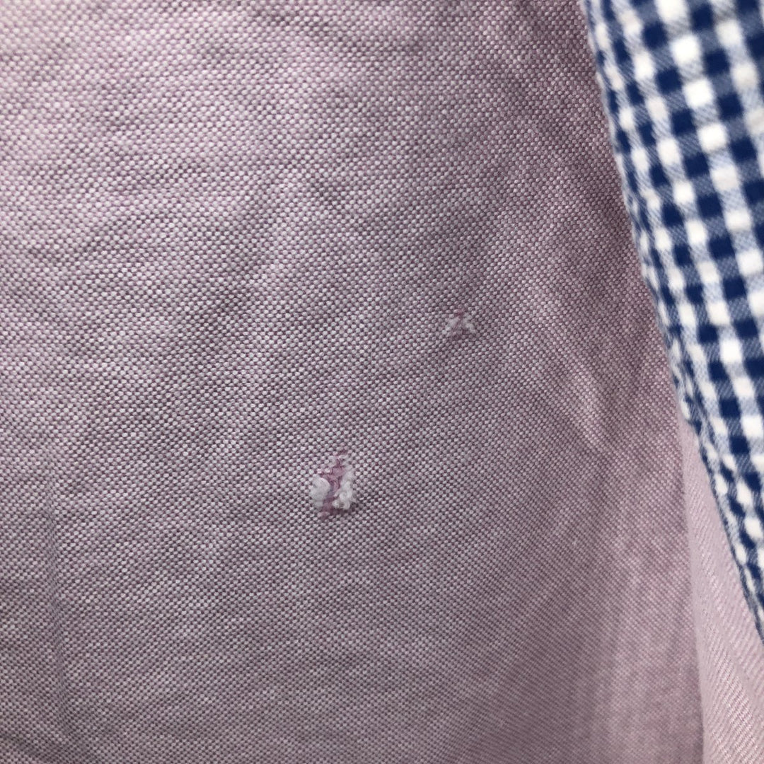 Ralph Lauren POLO GOLF Gingham Check Swing Top Sports Jacket Men's M unclear Blue type light blue Vintage Second Hand