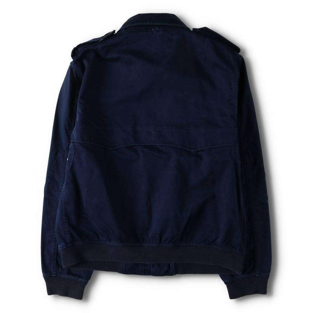 90'S Polo by Ralph Lauren trench jacket, cotton blouson, men's XL size, vintage cotton navy blue type Vintage Second Hand