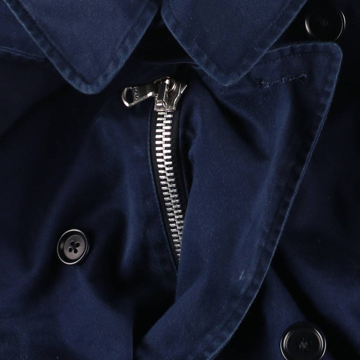 90'S Polo by Ralph Lauren trench jacket, cotton blouson, men's XL size, vintage cotton navy blue type Vintage Second Hand