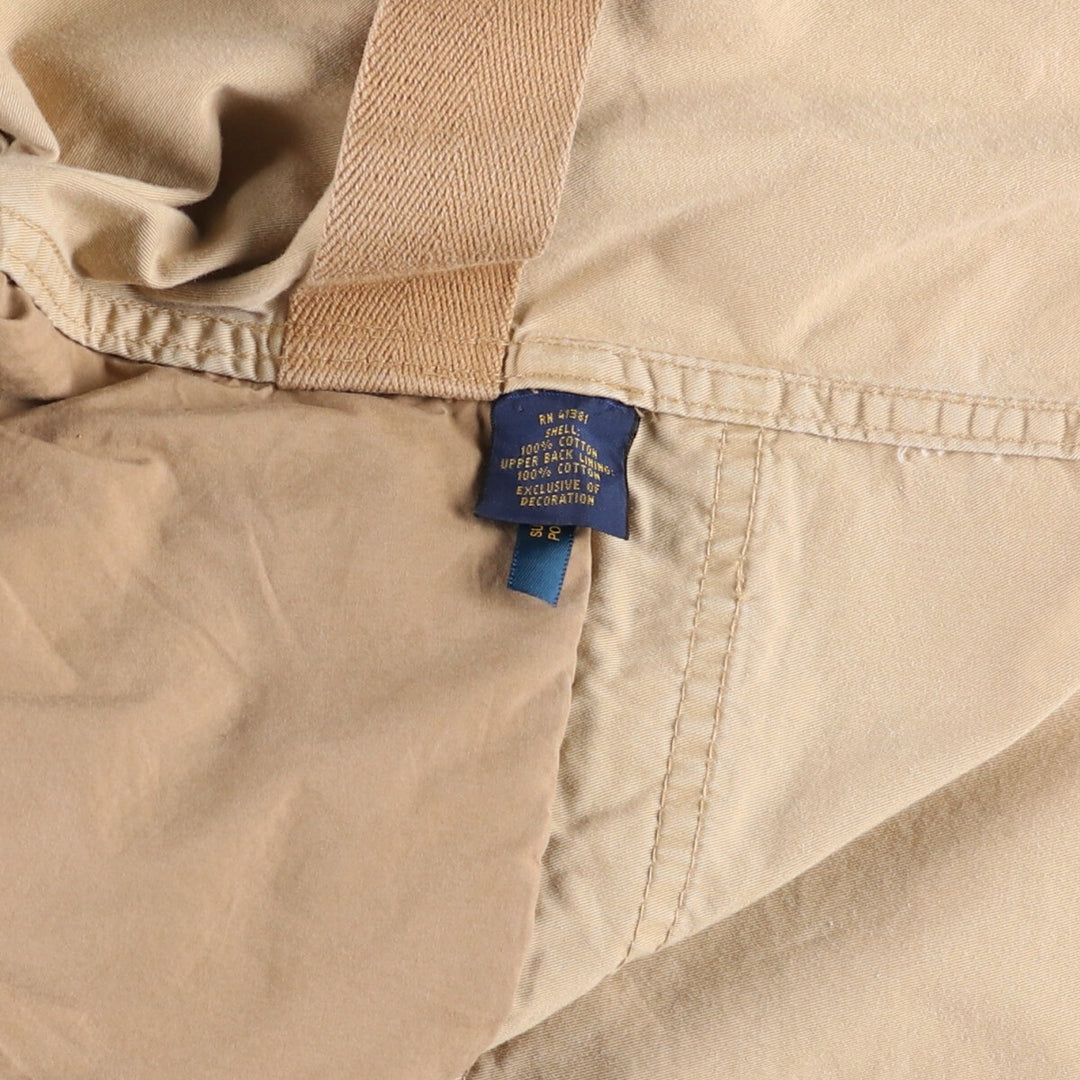 00'S Ralph Lauren Summer Flight Jacket M-421B Military Flight Jacket Men's XL cotton Beige type Vintage Second Hand