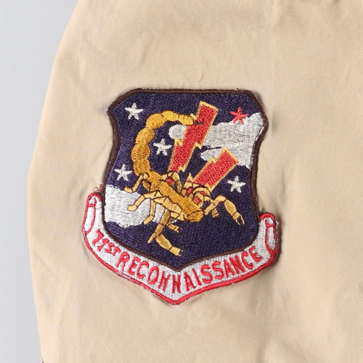 00'S Ralph Lauren Summer Flight Jacket M-421B Military Flight Jacket Men's XL cotton Beige type Vintage Second Hand