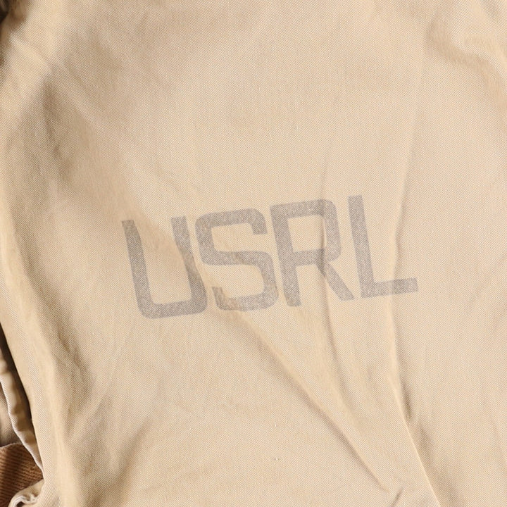 00'S Ralph Lauren Summer Flight Jacket M-421B Military Flight Jacket Men's XL cotton Beige type Vintage Second Hand