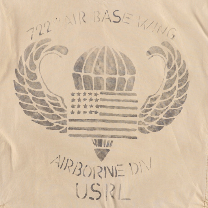 00'S Ralph Lauren Summer Flight Jacket M-421B Military Flight Jacket Men's XL cotton Beige type Vintage Second Hand