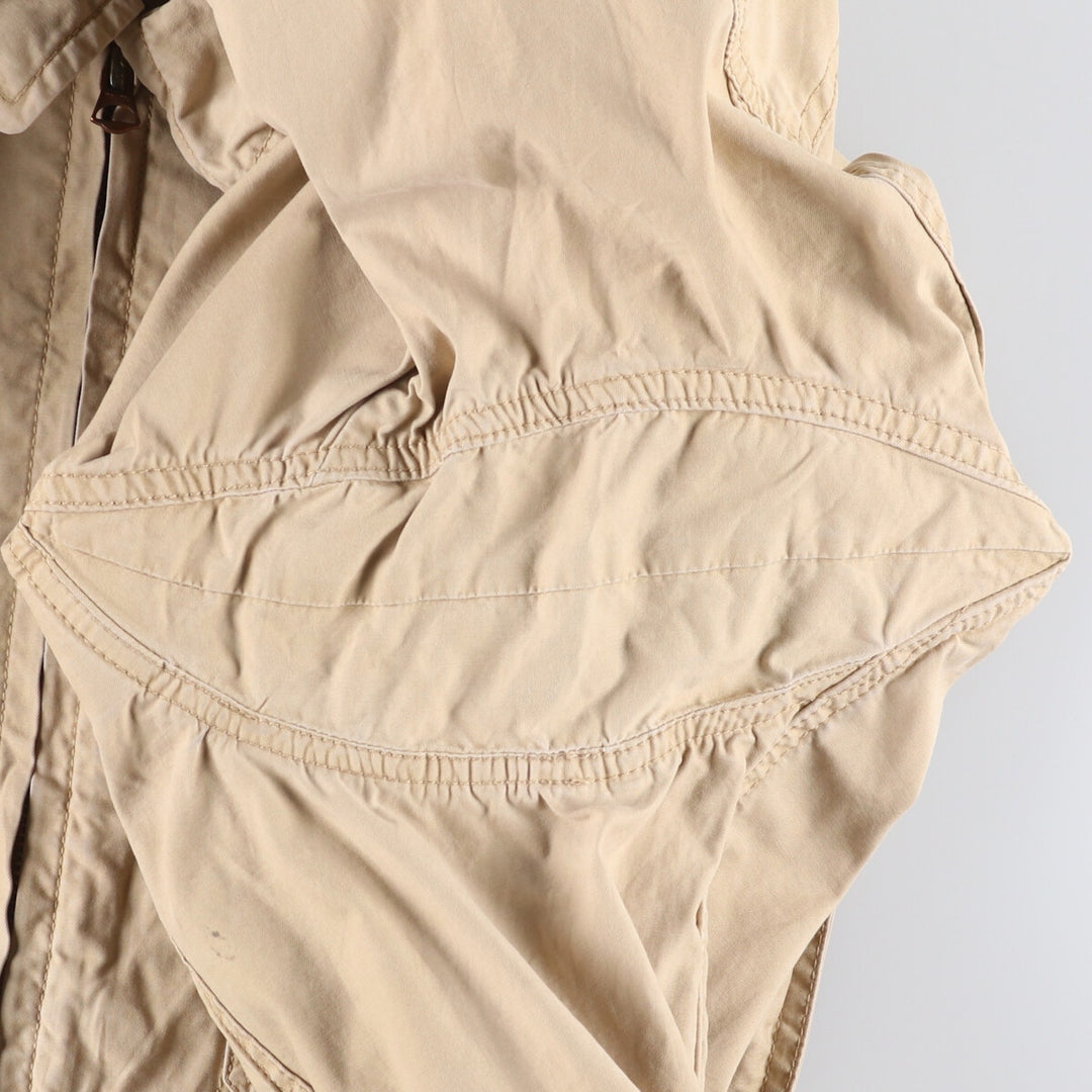 00'S Ralph Lauren Summer Flight Jacket M-421B Military Flight Jacket Men's XL cotton Beige type Vintage Second Hand