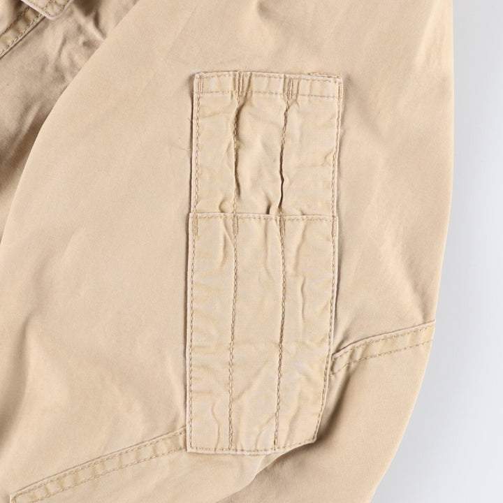 00'S Ralph Lauren Summer Flight Jacket M-421B Military Flight Jacket Men's XL cotton Beige type Vintage Second Hand