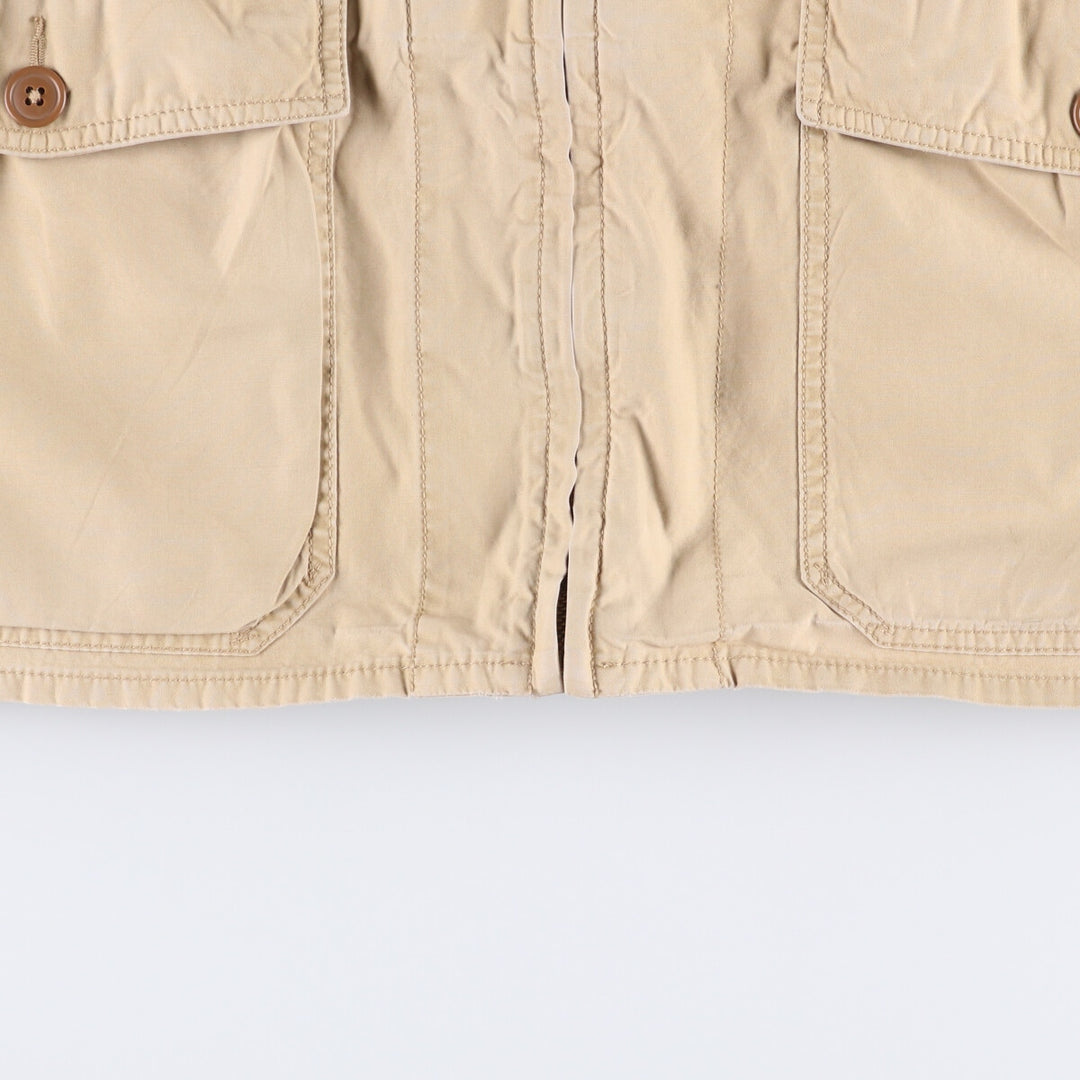 00'S Ralph Lauren Summer Flight Jacket M-421B Military Flight Jacket Men's XL cotton Beige type Vintage Second Hand