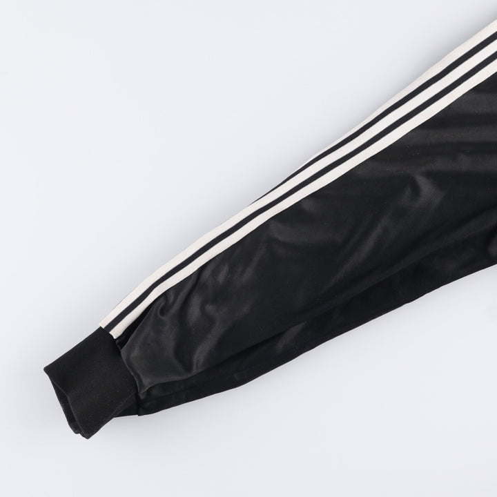 70'S Adidas VENTEX Jersey Track Jacket Made in France Men's L Size Vintage polyamide black type Vintage Second Hand