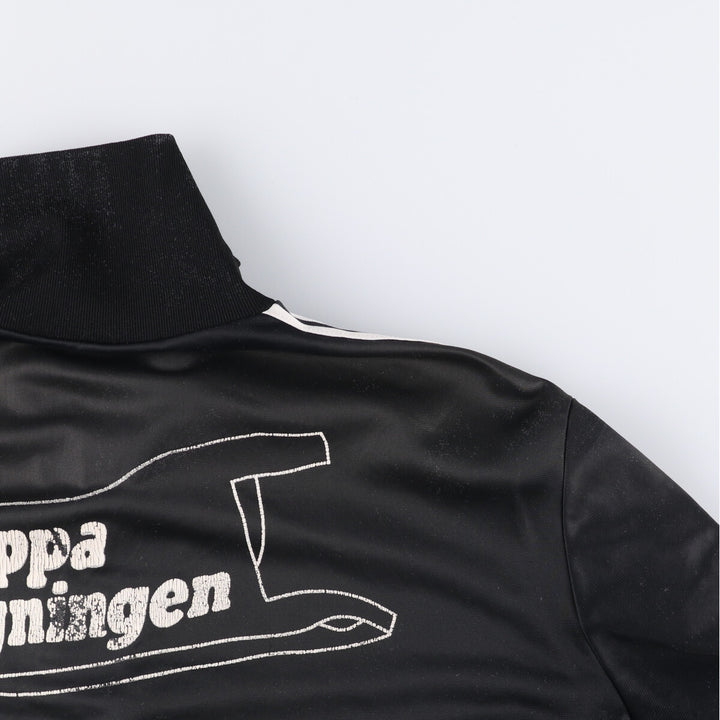 70'S Adidas VENTEX Jersey Track Jacket Made in France Men's L Size Vintage polyamide black type Vintage Second Hand