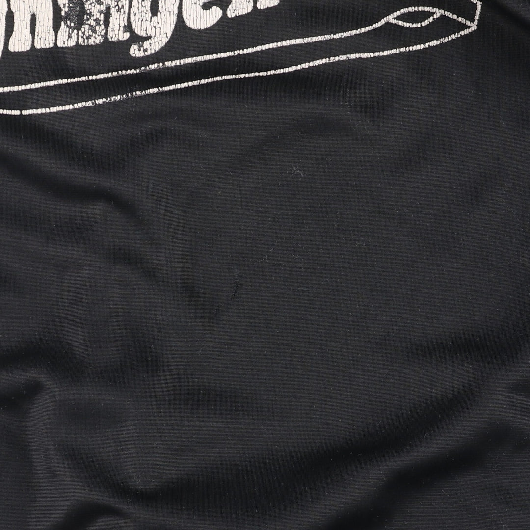 70'S Adidas VENTEX Jersey Track Jacket Made in France Men's L Size Vintage polyamide black type Vintage Second Hand