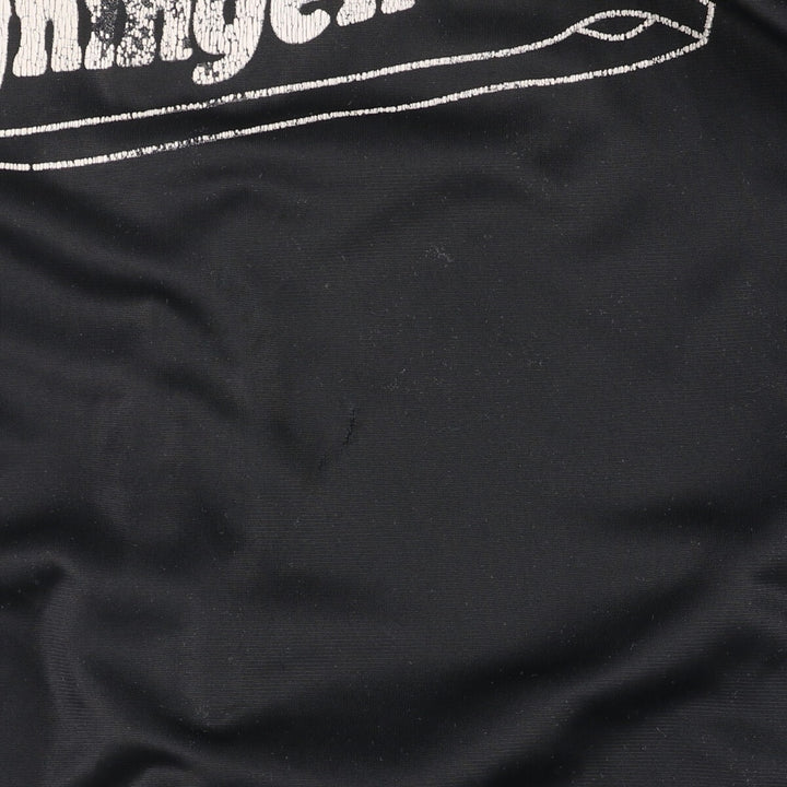 70'S Adidas VENTEX Jersey Track Jacket Made in France Men's L Size Vintage polyamide black type Vintage Second Hand