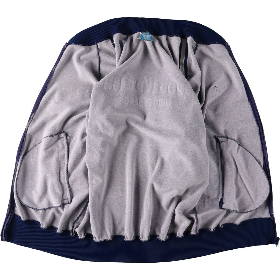 Adidas ATP Jersey Track Jacket Men's M Vintage polyester navy blue type Vintage Second Hand
