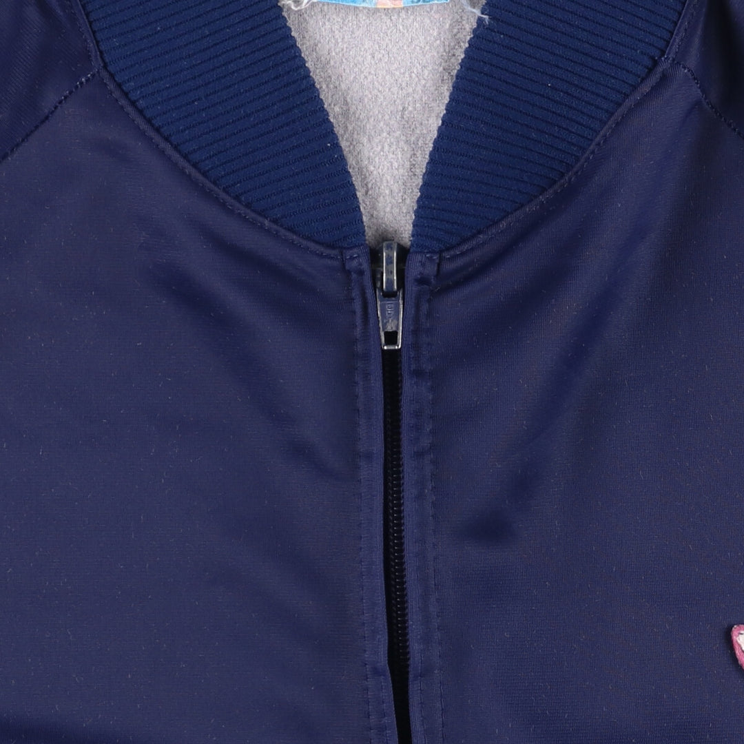 Adidas ATP Jersey Track Jacket Men's M Vintage polyester navy blue type Vintage Second Hand