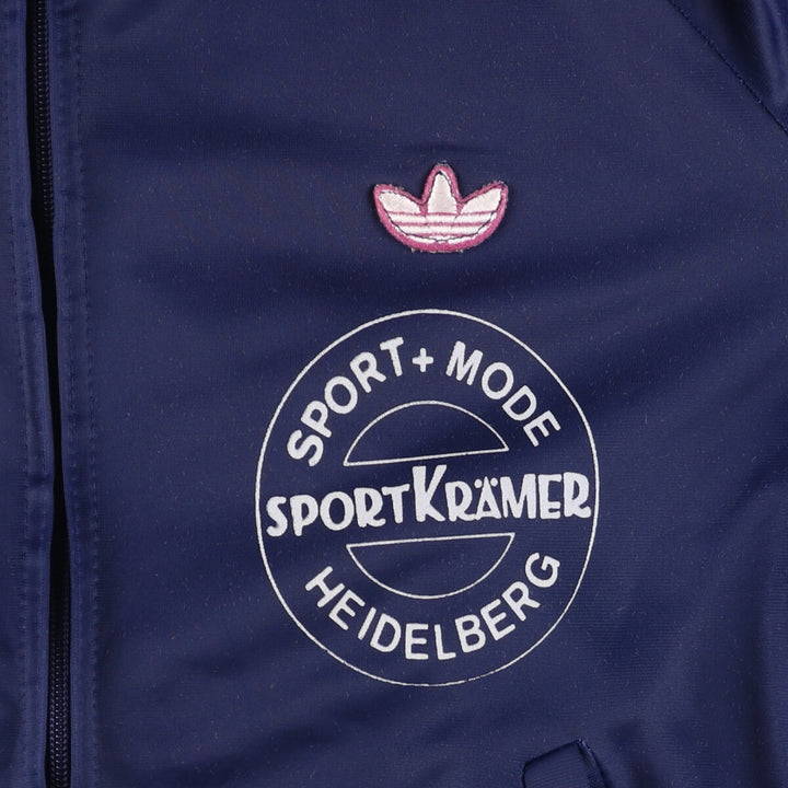 Adidas ATP Jersey Track Jacket Men's M Vintage polyester navy blue type Vintage Second Hand