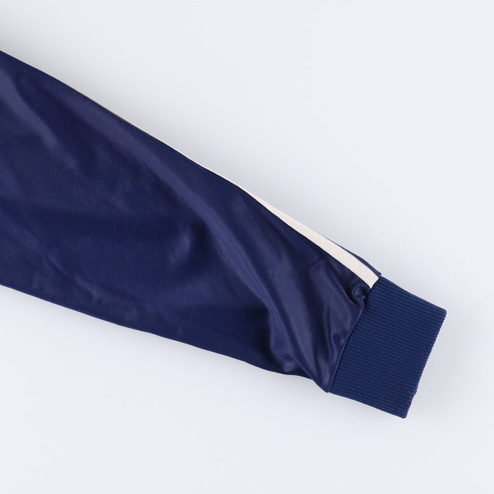 Adidas ATP Jersey Track Jacket Men's M Vintage polyester navy blue type Vintage Second Hand