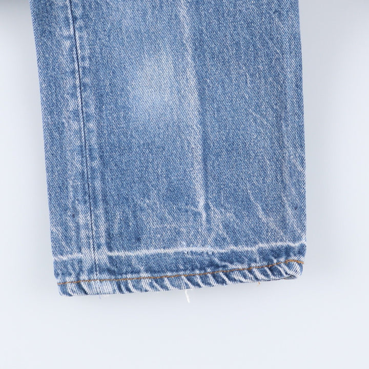 Levi's 501-0115 Straight Denim Pants Women's Size L (w28) Vintage unclear blue type Vintage Second Hand