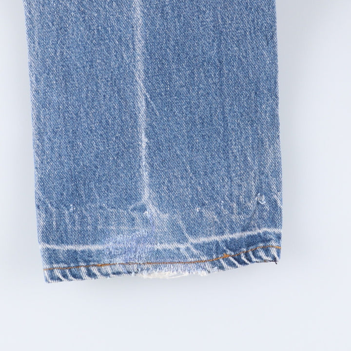 Levi's 501-0115 Straight Denim Pants Women's Size L (w28) Vintage unclear blue type Vintage Second Hand