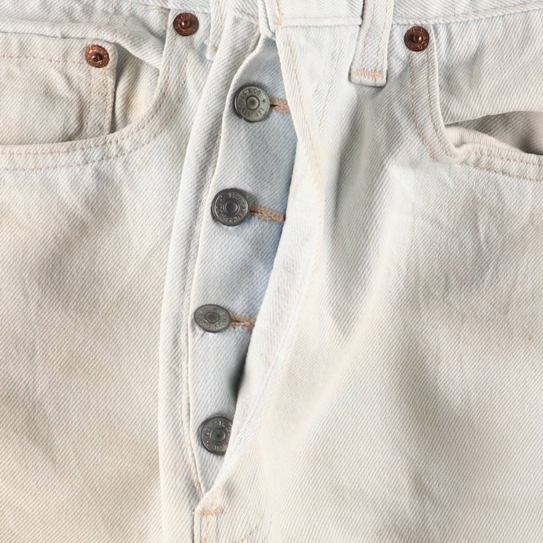 90'S Levi's 501-0105 Straight Denim Pants Made in USA Men's W33 Vintage cotton Blue type light blue Vintage Second Hand