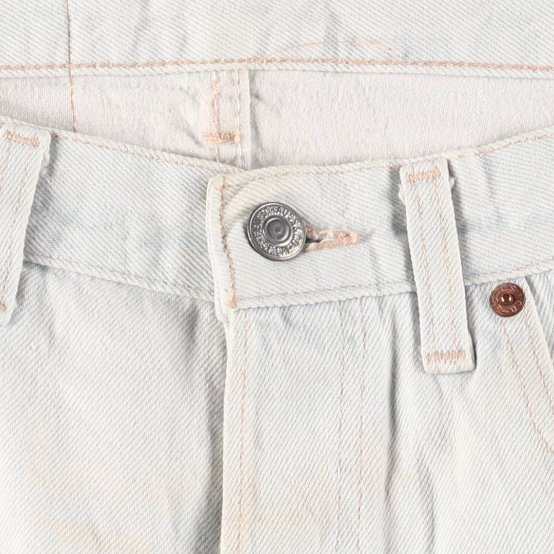 90'S Levi's 501-0105 Straight Denim Pants Made in USA Men's W33 Vintage cotton Blue type light blue Vintage Second Hand