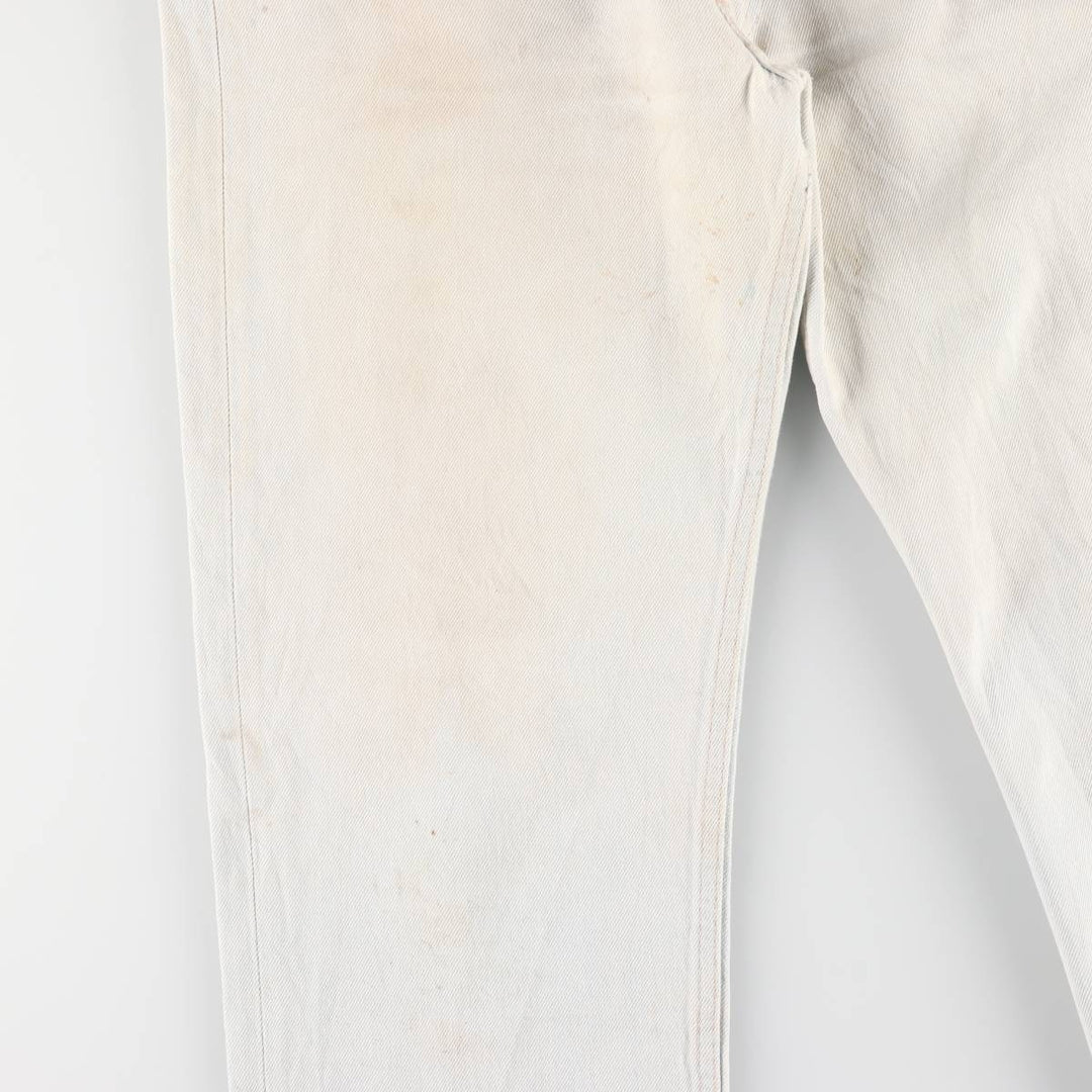 90'S Levi's 501-0105 Straight Denim Pants Made in USA Men's W33 Vintage cotton Blue type light blue Vintage Second Hand