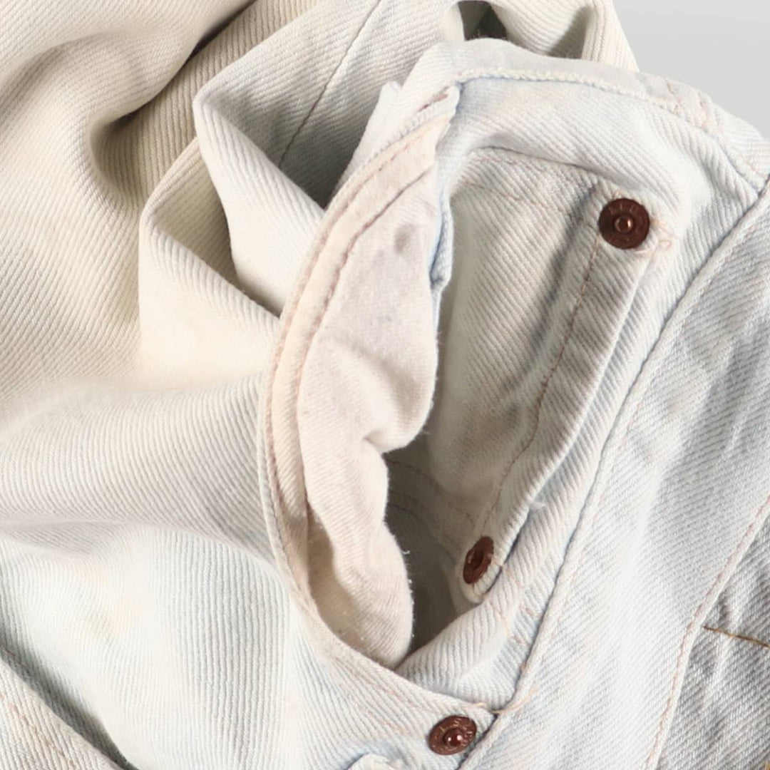 90'S Levi's 501-0105 Straight Denim Pants Made in USA Men's W33 Vintage cotton Blue type light blue Vintage Second Hand