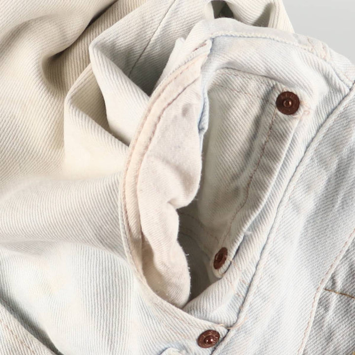 90'S Levi's 501-0105 Straight Denim Pants Made in USA Men's W33 Vintage cotton Blue type light blue Vintage Second Hand