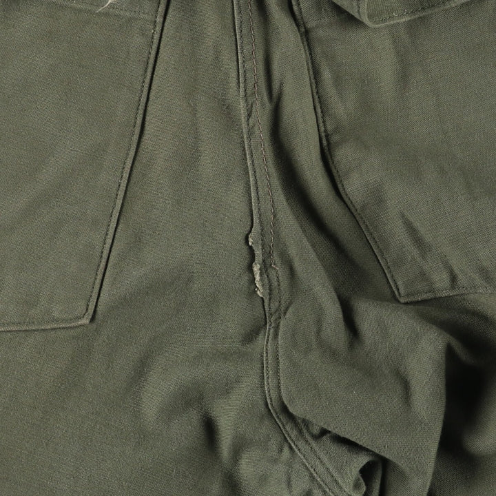 1970'S US military genuine military baker pants made in USA size 34x31 equivalent to men's w31 vintage unclear Khaki type Vintage Second Hand