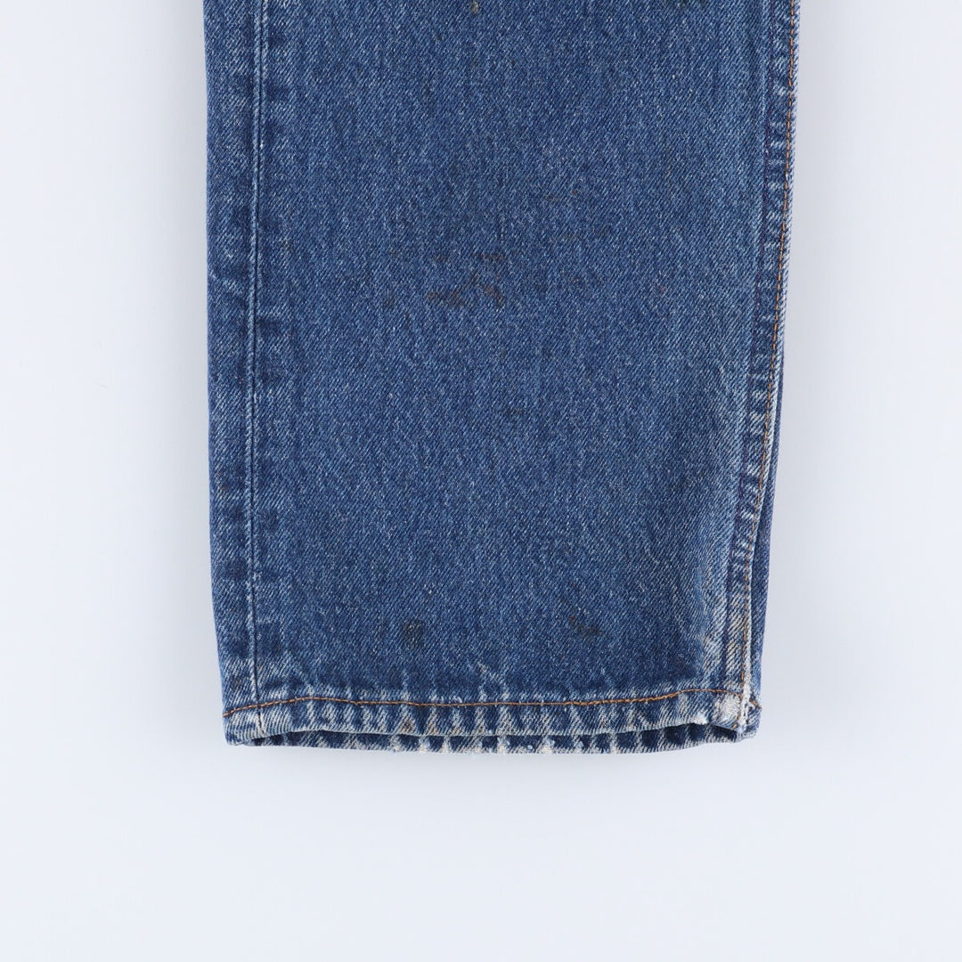90'S Levi's 501 Straight Denim Pants, Made in USA, Men's, W32, Vintage cotton blue type Vintage Second Hand