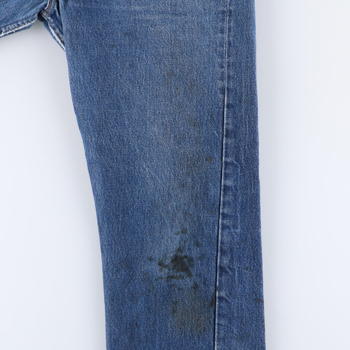 90'S Levi's 501 Straight Denim Pants, Made in USA, Men's, W32, Vintage cotton blue type Vintage Second Hand