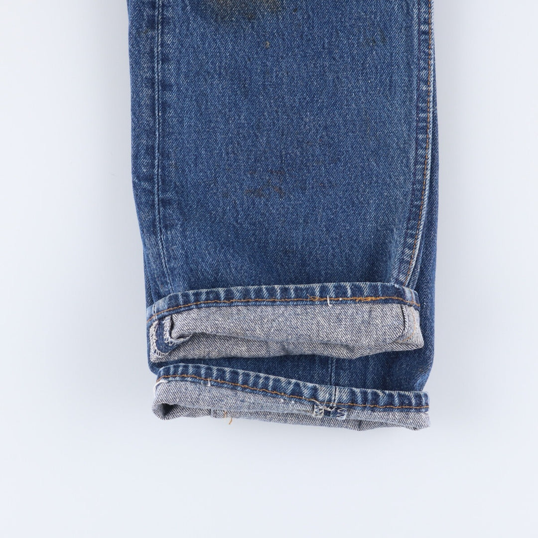 90'S Levi's 501 Straight Denim Pants, Made in USA, Men's, W32, Vintage cotton blue type Vintage Second Hand