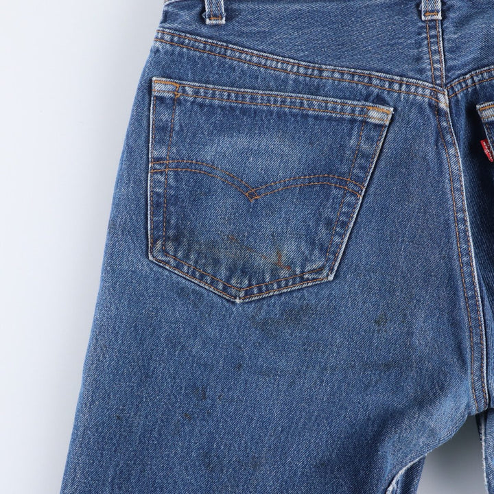 90'S Levi's 501 Straight Denim Pants, Made in USA, Men's, W32, Vintage cotton blue type Vintage Second Hand