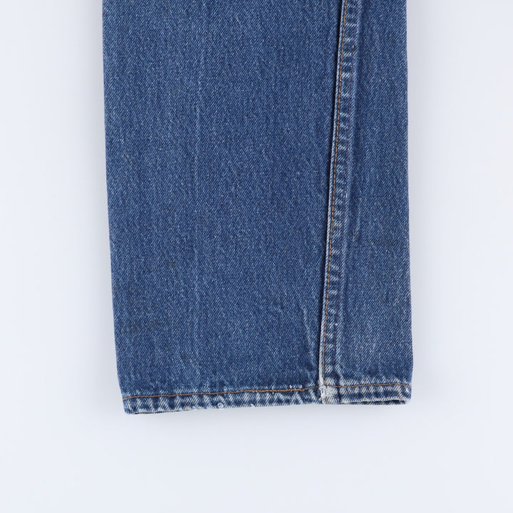 90'S Levi's 501 Straight Denim Pants, Made in USA, Men's, W32, Vintage cotton blue type Vintage Second Hand