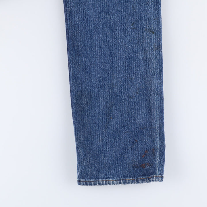 90'S Levi's 501 Straight Denim Pants, Made in USA, Men's, W32, Vintage cotton blue type Vintage Second Hand