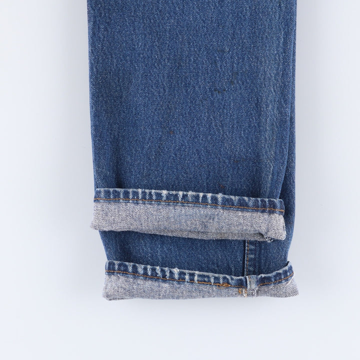 90'S Levi's 501 Straight Denim Pants, Made in USA, Men's, W32, Vintage cotton blue type Vintage Second Hand
