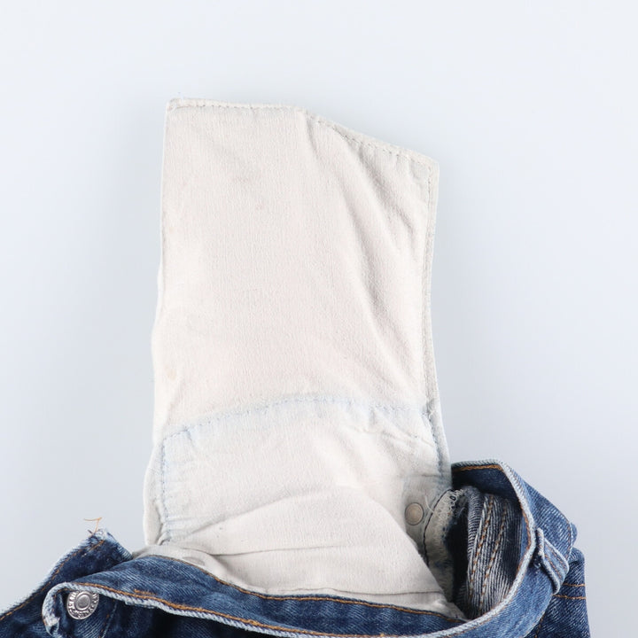 90'S Levi's 501 Straight Denim Pants, Made in USA, Men's, W32, Vintage cotton blue type Vintage Second Hand
