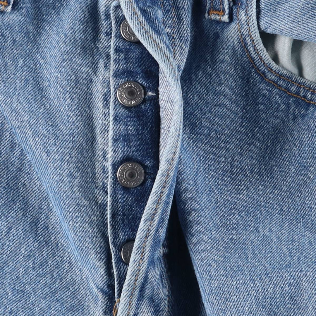 90'S Levi's 501-0193 Straight Denim Pants Made in USA Men's W31 Vintage cotton blue type Vintage Second Hand