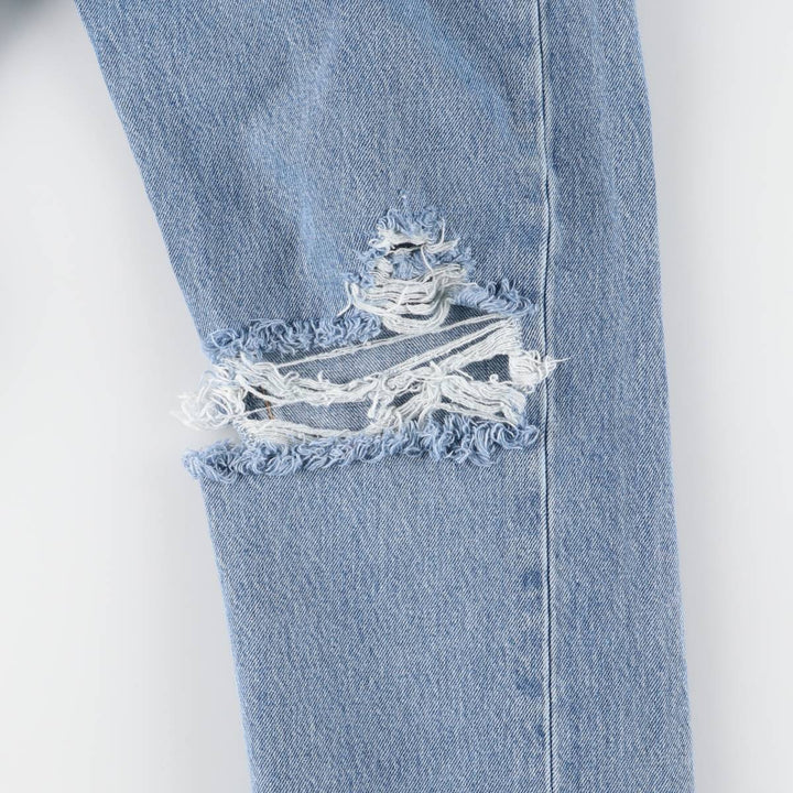 90'S Levi's 501-0193 Straight Denim Pants Made in USA Men's W31 Vintage cotton blue type Vintage Second Hand