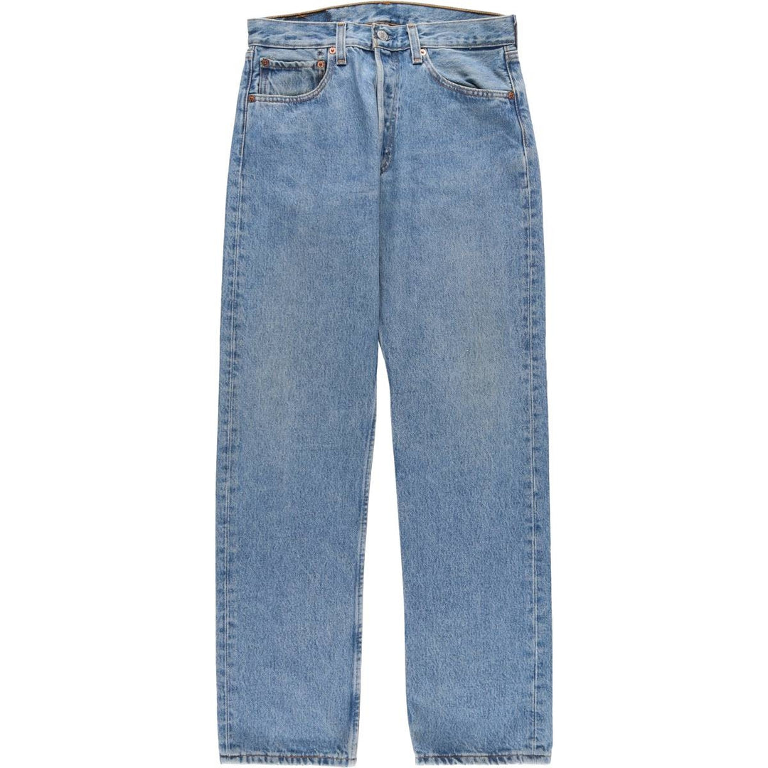90'S Levi's 501-0000 Straight Denim Pants Made in USA Men's W30 Vintage cotton blue type Vintage Second Hand