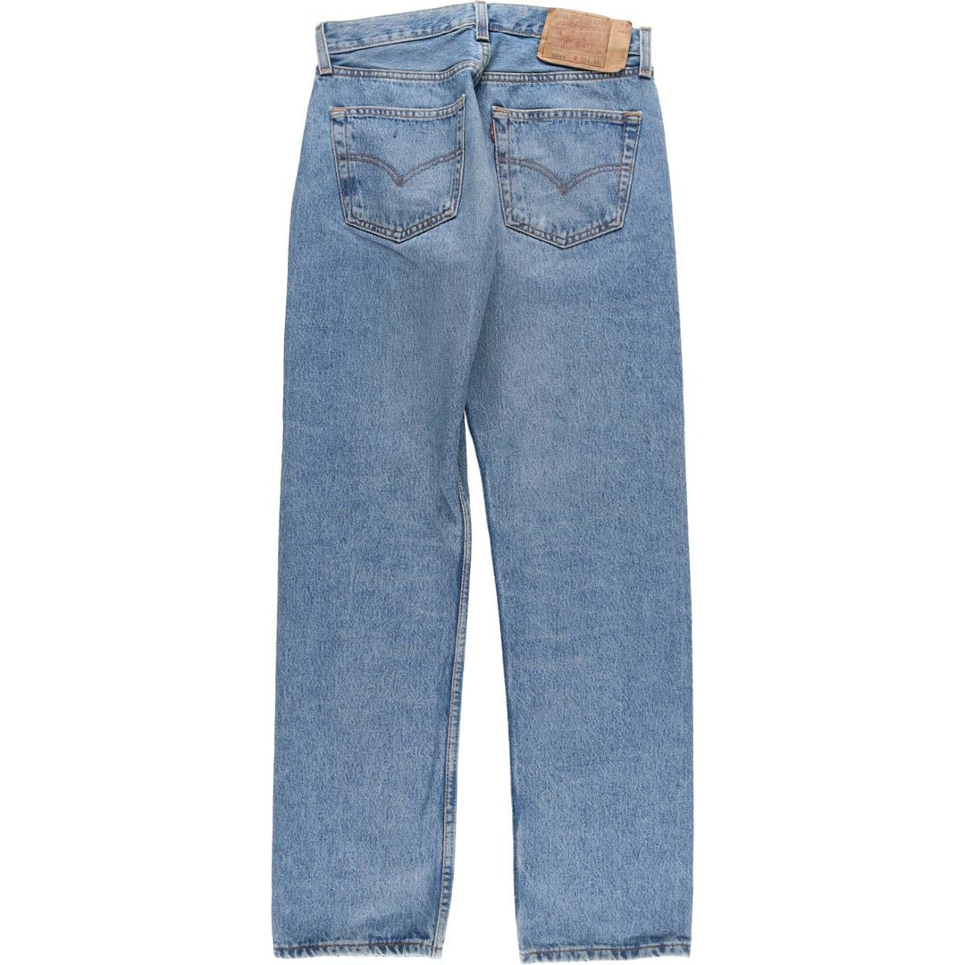 90'S Levi's 501-0000 Straight Denim Pants Made in USA Men's W30 Vintage cotton blue type Vintage Second Hand