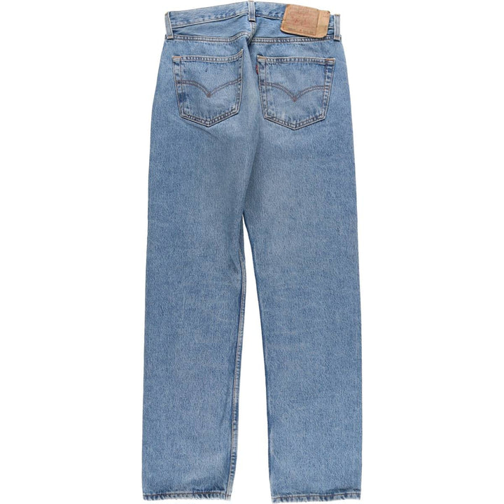 90'S Levi's 501-0000 Straight Denim Pants Made in USA Men's W30 Vintage cotton blue type Vintage Second Hand