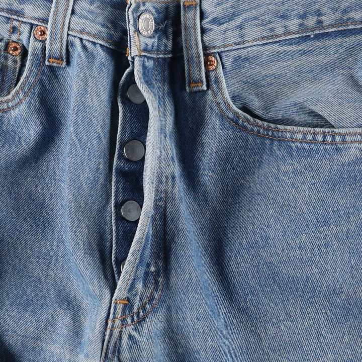 90'S Levi's 501-0000 Straight Denim Pants Made in USA Men's W30 Vintage cotton blue type Vintage Second Hand