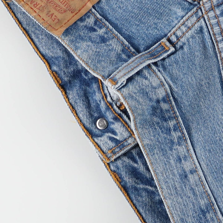 90'S Levi's 501-0000 Straight Denim Pants Made in USA Men's W30 Vintage cotton blue type Vintage Second Hand