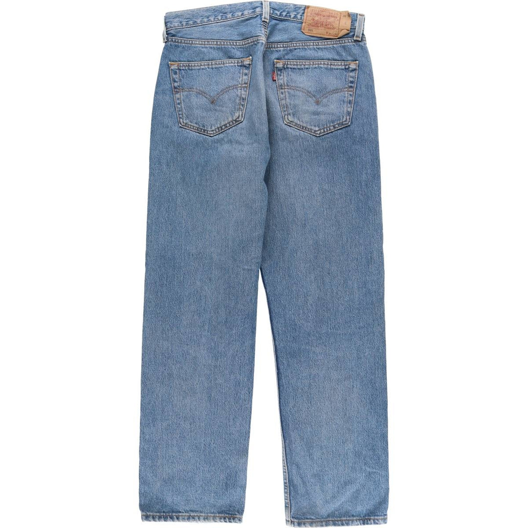 90'S Levi's 501-0114 Straight Denim Pants Made in USA Men's W32 Vintage cotton blue type Vintage Second Hand