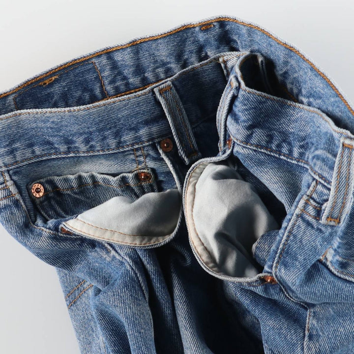 90'S Levi's 501-0114 Straight Denim Pants Made in USA Men's W32 Vintage cotton blue type Vintage Second Hand