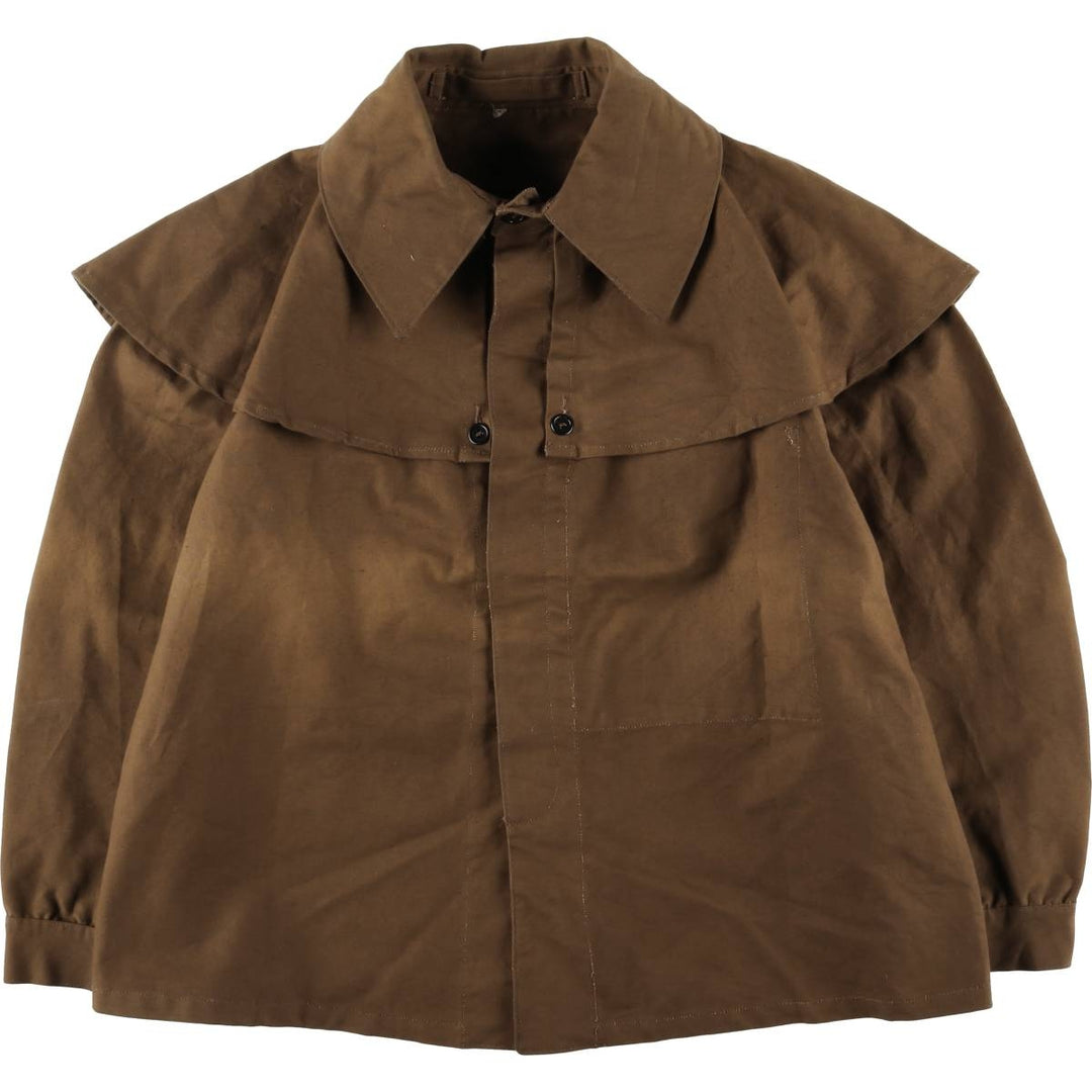 Hydro Air SNCF French National Railway Euro Work Jacket Men's XL Vintage unclear Khaki type brown Vintage Second Hand