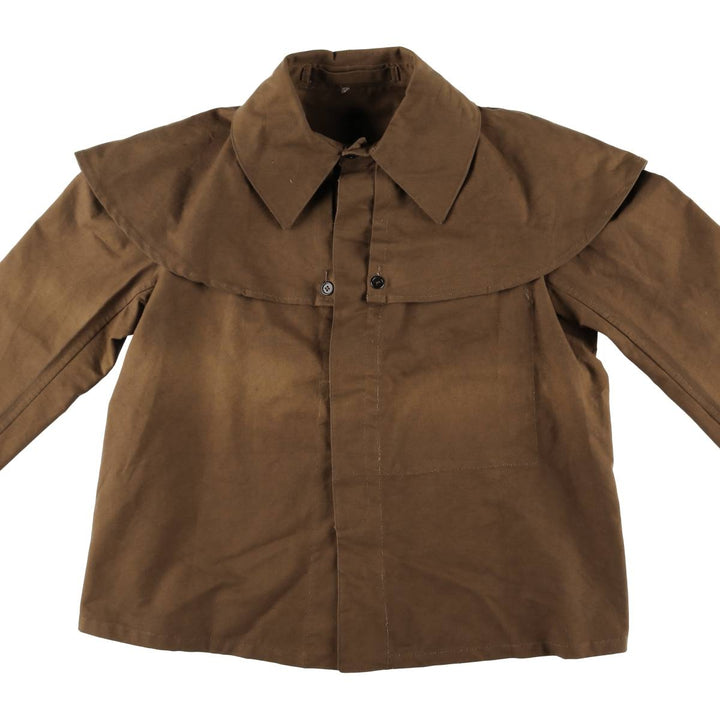 Hydro Air SNCF French National Railway Euro Work Jacket Men's XL Vintage unclear Khaki type brown Vintage Second Hand