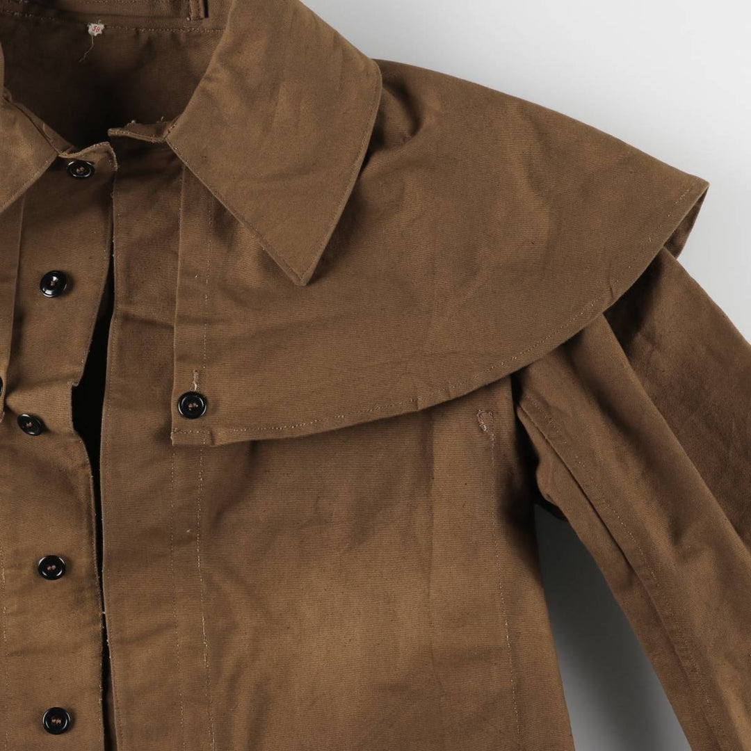Hydro Air SNCF French National Railway Euro Work Jacket Men's XL Vintage unclear Khaki type brown Vintage Second Hand