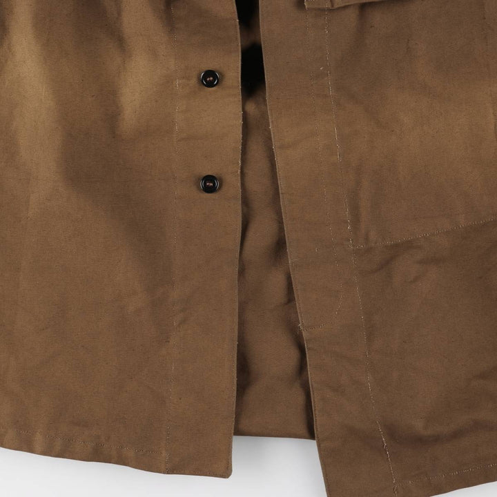 Hydro Air SNCF French National Railway Euro Work Jacket Men's XL Vintage unclear Khaki type brown Vintage Second Hand